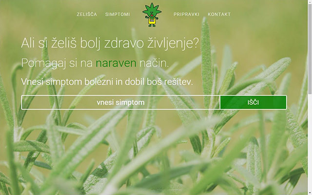 Predogled spletne strani zelisca.info